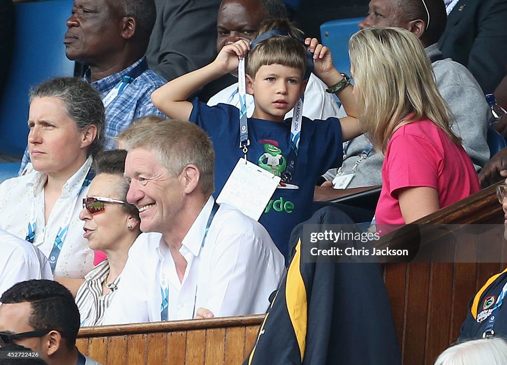 Royal Family & Celebrities At The 20th Commonwealth Games