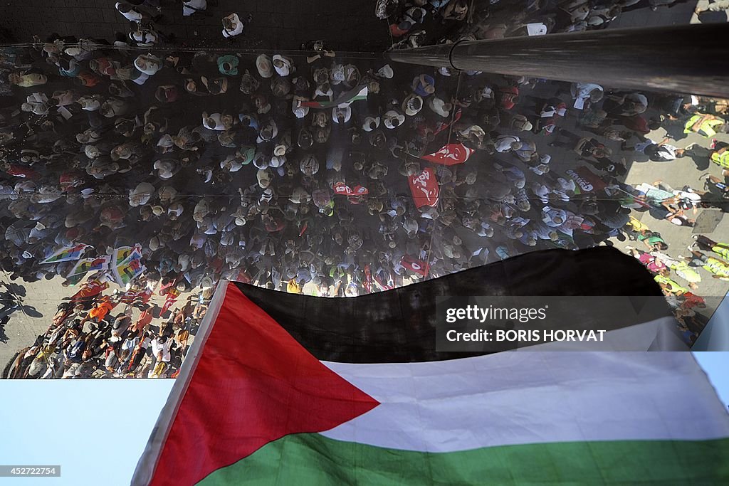 FRANCE-PALESTINIANS-ISRAEL-CONFLICT