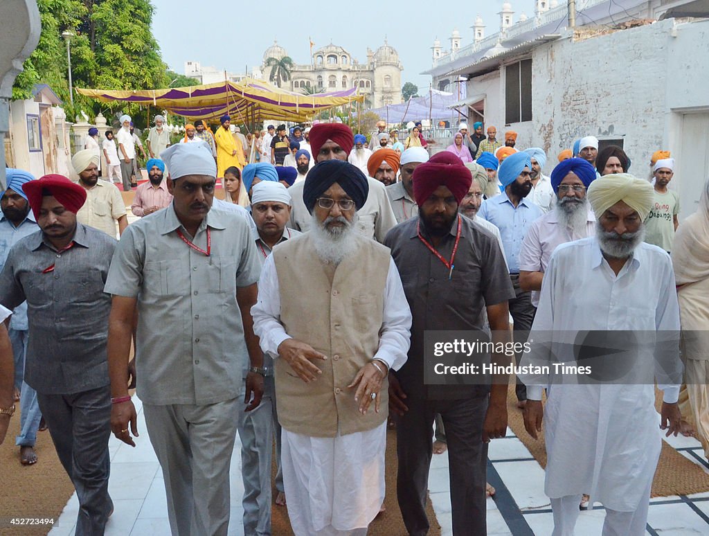 Shiromani Akali Dal Core Committee Meeting