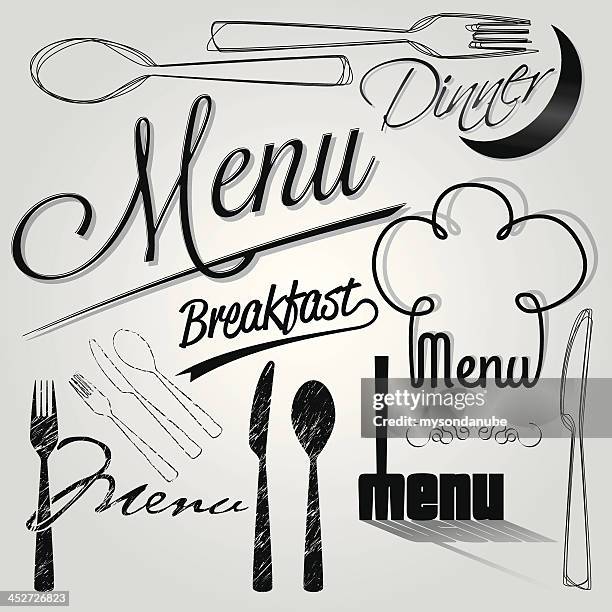 Menu In Cursive Writing 980 Handwritten Menu Stock Photos, High-Res Pictures, and Images ...