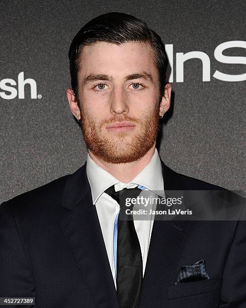 Actor James Frecheville attends the Miss Golden Globe event at Fig & Olive Melrose Place on November 21, 2013 in West Hollywood, California.