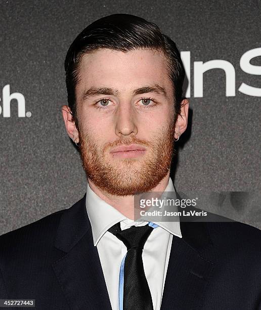 Actor James Frecheville attends the Miss Golden Globe event at Fig & Olive Melrose Place on November 21, 2013 in West Hollywood, California.