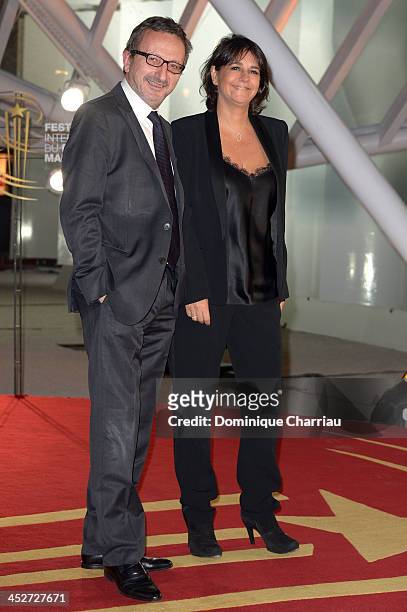 Valerie Benaim and guest attend the 'A Thousand Times Good Night' premiere during the 13th Marrakech International Film Festival on November 30, 2013...