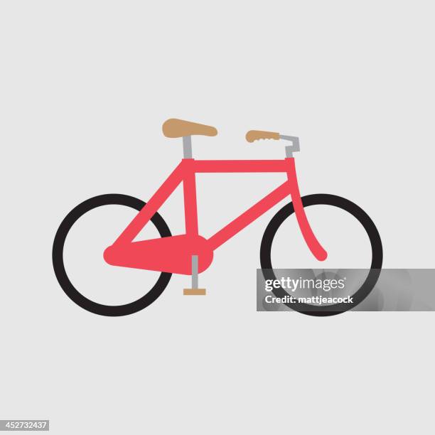 bicycle - bicycle frame stock illustrations