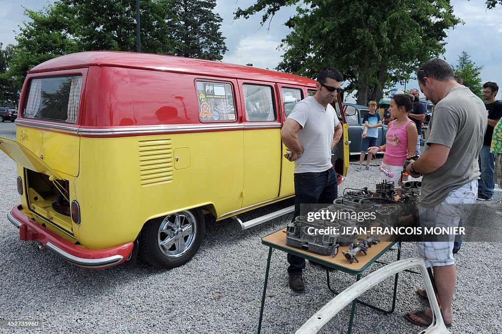 FRANCE-AUTO-FESTIVAL-HISTORY-VOLKSWAGEN