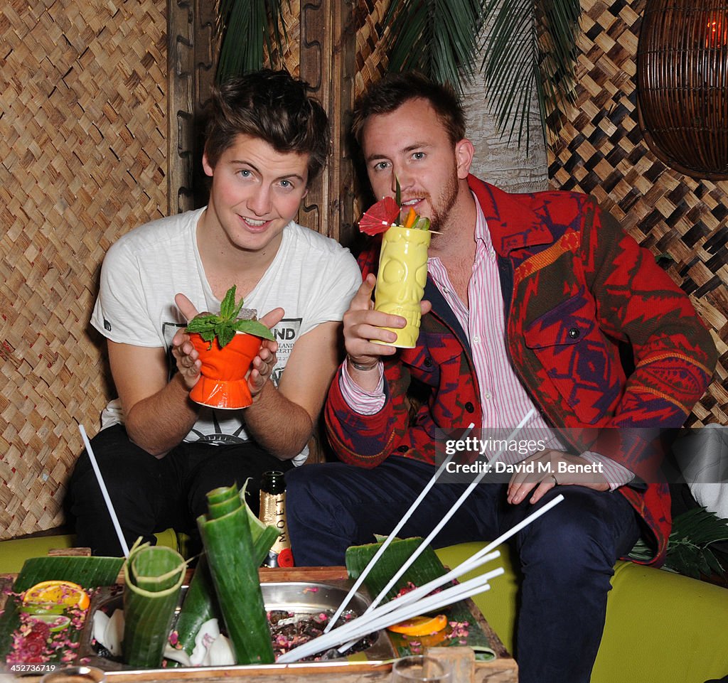 Stevie Johnson & Andy Jordan Launch The Kanoloa Winter Cocktails