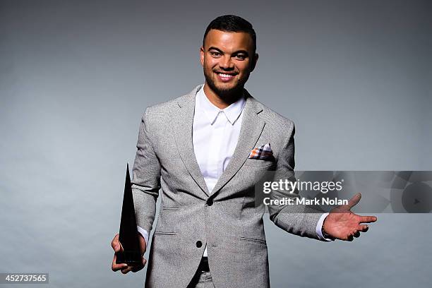 Guy Sebastian poses for a portrait during the 27th Annual ARIA Awards 2013 at the Star on December 1, 2013 in Sydney, Australia.