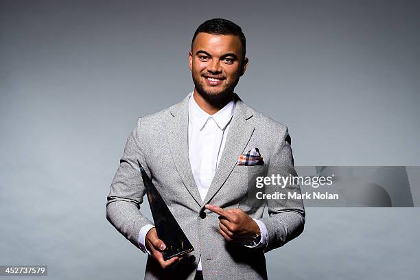 Guy Sebastian poses for a portrait during the 27th Annual ARIA Awards 2013 at the Star on December 1, 2013 in Sydney, Australia.