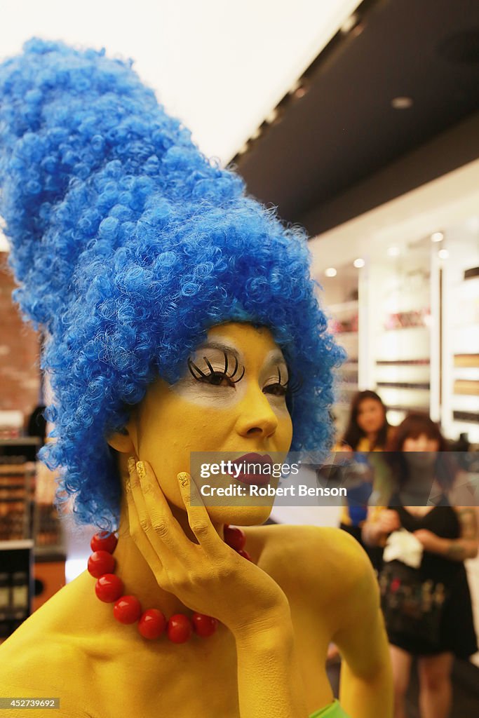 MAC Cosmetics Celebrates The Simpsons Collection Available Exclusively At The MAC Cosmetics Gaslamp Store