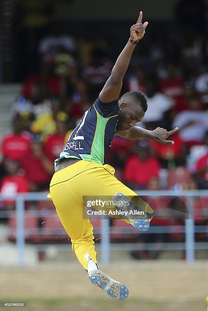 The Red Steel v Jamaica Tallawahs - CPL 2014