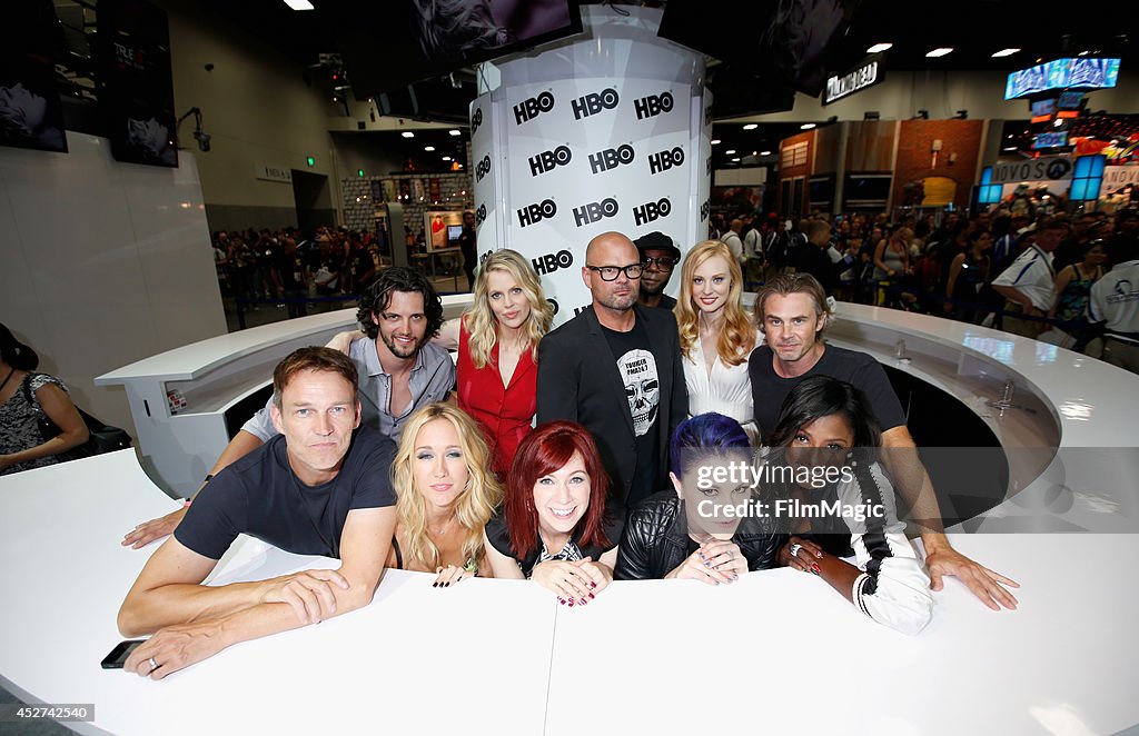 Comic-Con 2014 - HBO's "True Blood" Cast Autograph Signing