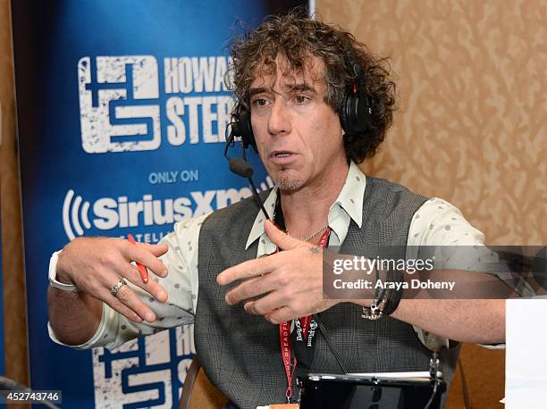 Radio personality Ralph Cirella attends Howard Stern's 'Geektime' Live Broadcast from Comic-Con 2014 at Hilton Bayfront on July 26, 2014 in San...