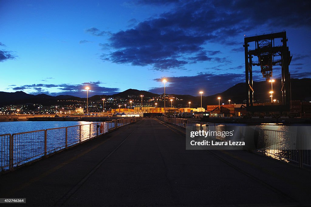 Costa Concordia Departs The Island Of Giglio To Be Scrapped In Genoa