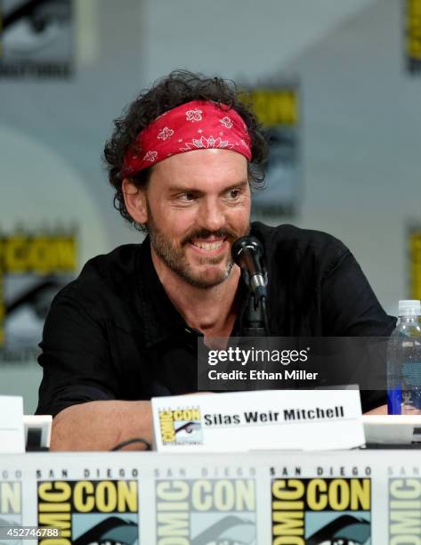 Actor Silas Weir Mitchell attends the "Grimm" season four panel during Comic-Con International 2014 at the San Diego Convention Center on July 26,...