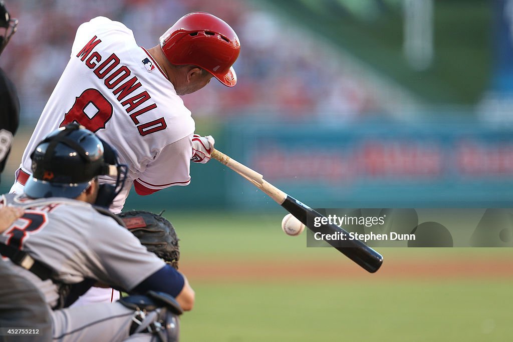 Detroit Tigers v Los Angeles Angels of Anaheim