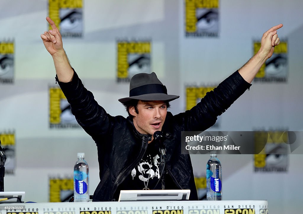 CW's "The Vampire Diaries" Panel - Comic-Con International 2014
