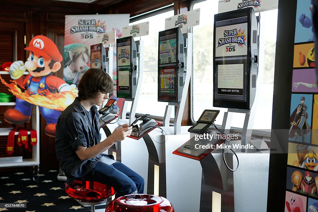 Nintendo Lounge On The TV Guide Magazine Yacht At Comic-Con #TVGMYacht - Day 3