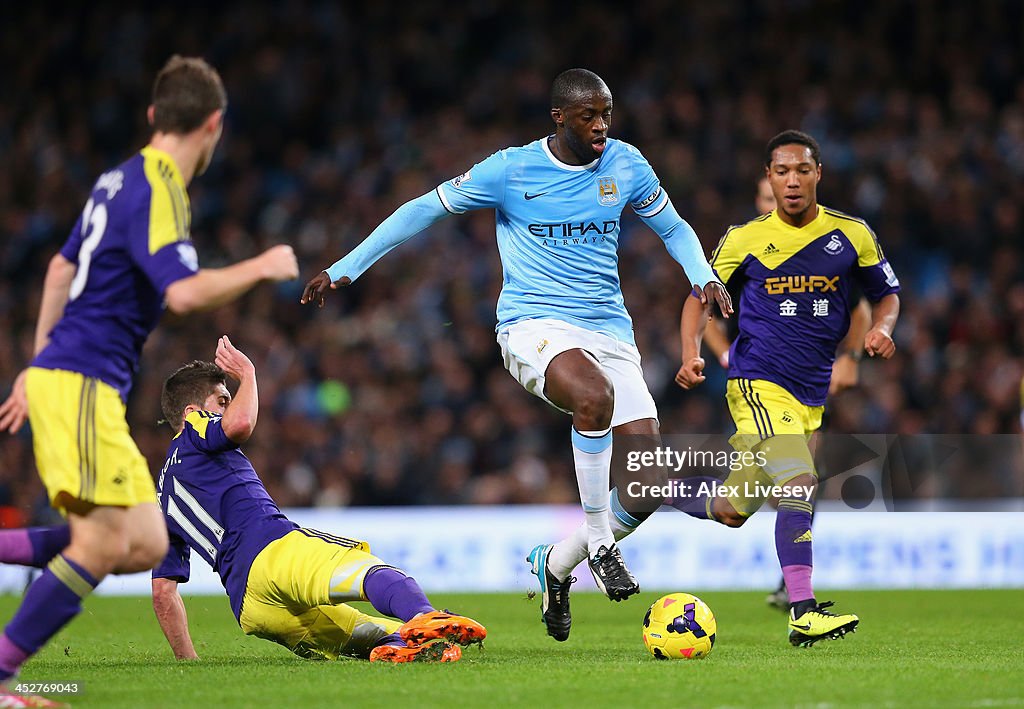 Manchester City v Swansea City - Premier League