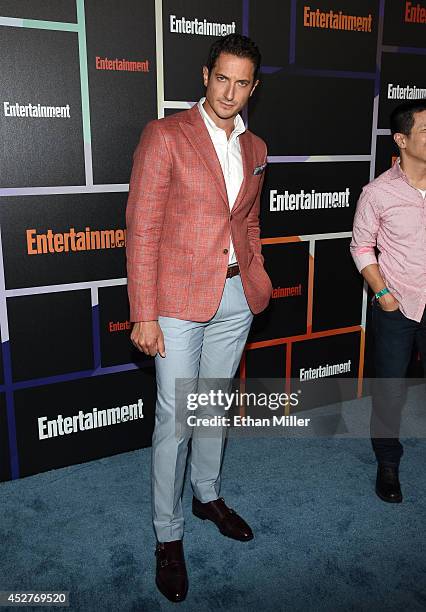 Actor Sasha Roiz attends Entertainment Weekly's annual Comic-Con celebration at Float at Hard Rock Hotel San Diego on July 26, 2014 in San Diego,...