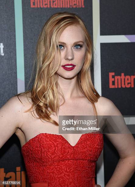 Actress Deborah Ann Woll attends Entertainment Weekly's annual Comic-Con celebration at Float at Hard Rock Hotel San Diego on July 26, 2014 in San...
