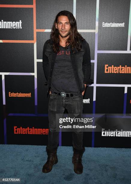 Actor Zach McGowan attends Entertainment Weekly's annual Comic-Con celebration at Float at Hard Rock Hotel San Diego on July 26, 2014 in San Diego,...