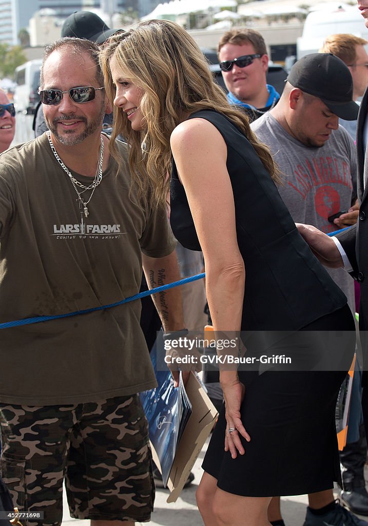 Celebrity Sightings In San Diego - July 26, 2014