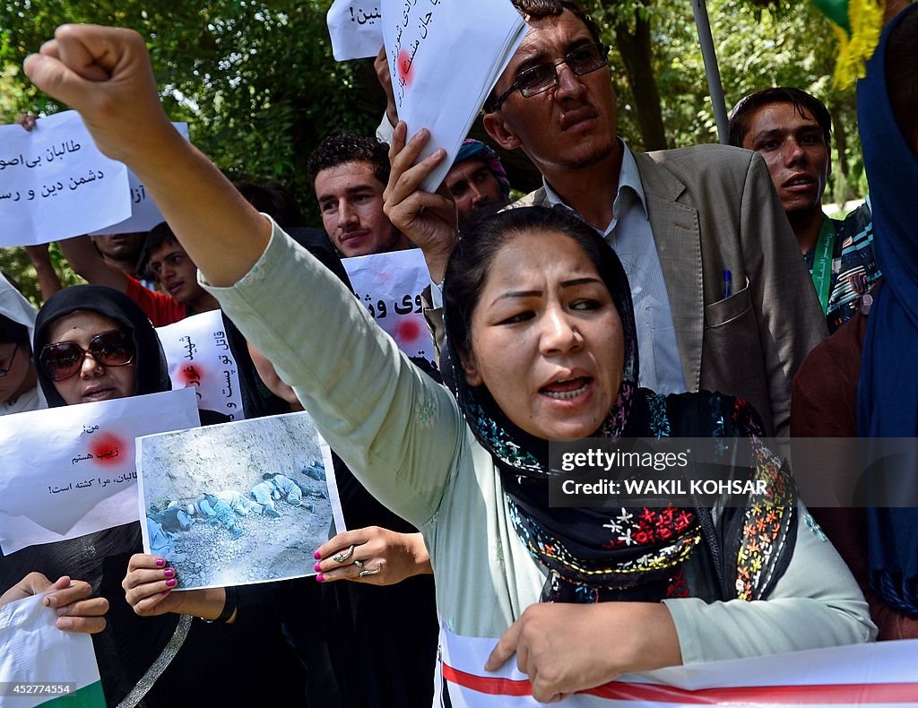 AFGHANISTAN-ATTACK-PROTEST