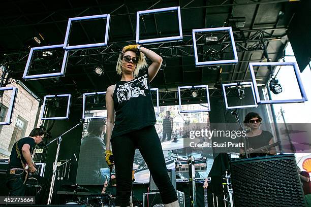 Erika M. Anderson performs at the Capitol Hill Block Party on July 26, 2014 in Seattle, Washington.