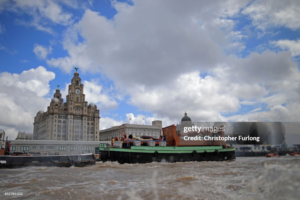 Giant's Take To The Streets Liverpool