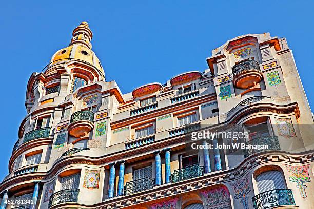 neo classical building,montevideo, uruguay - montevideo photos et images de collection