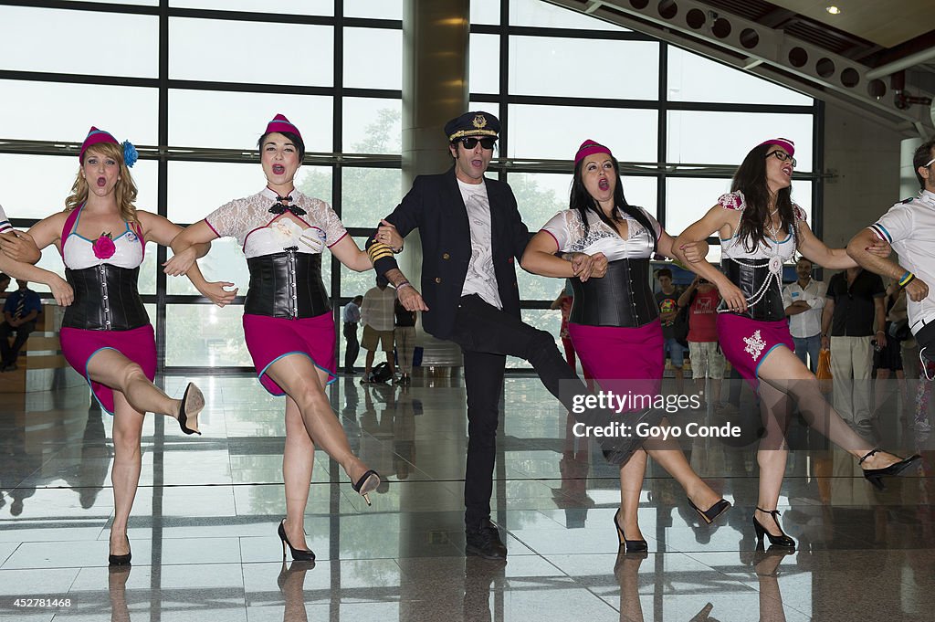 Mario Vaquerizo Inaugurates Air Europa - Las Vegas Airlines