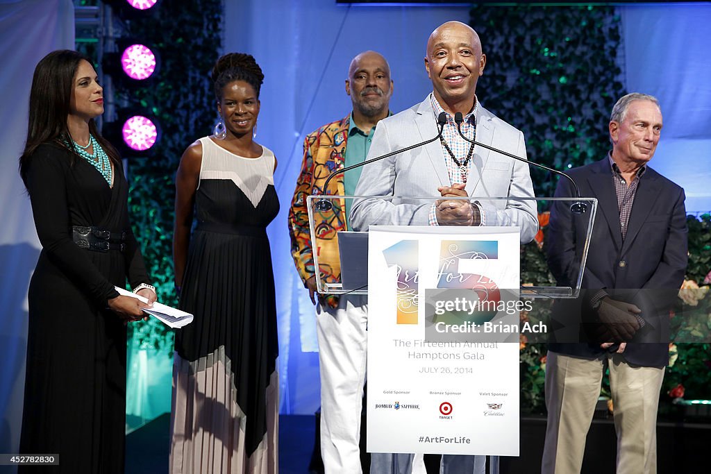15th Annual Art For Life Gala Hosted by Russell and Danny Simmons - Program & Dinner