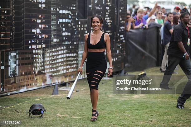 Actress Jada Pinkett Smith attends 'Gotham' Zip Line during Comic-Con International on July 26, 2014 in San Diego, California.