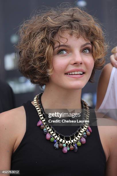 Actress Camren Bicondova attends 'Gotham' Zip Line during Comic-Con International on July 26, 2014 in San Diego, California.