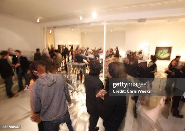 General view of atmosphere is seen at The Macallan's Master of Photography series at M+B Gallery on January 29, 2008 in West Hollywood, California.