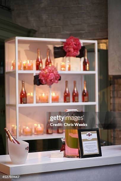 General view of atmosphere is seen at a premiere party for Top Chef Masters hosted by Martini and Rossi at Campanile on June 10, 2009 in Hollywood,...