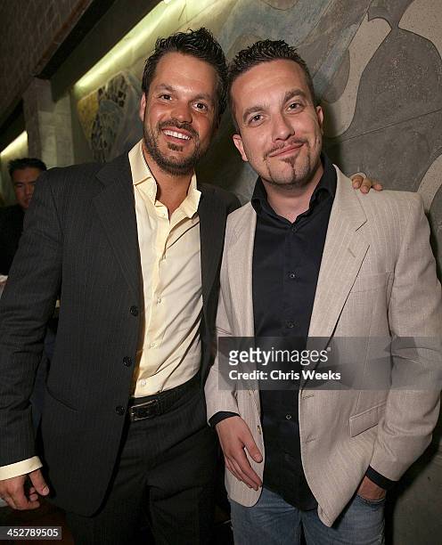 Chef Fabio Vivani of Cafe Firenze attends a premiere party for Top Chef Masters hosted by Martini and Rossi at Campanile on June 10, 2009 in...
