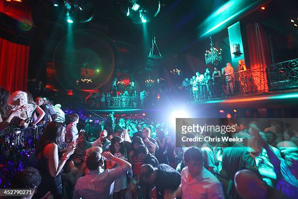General view of atmosphere is seen at LAX Nightclub on October 14, 2009 in Las Vegas, NV.