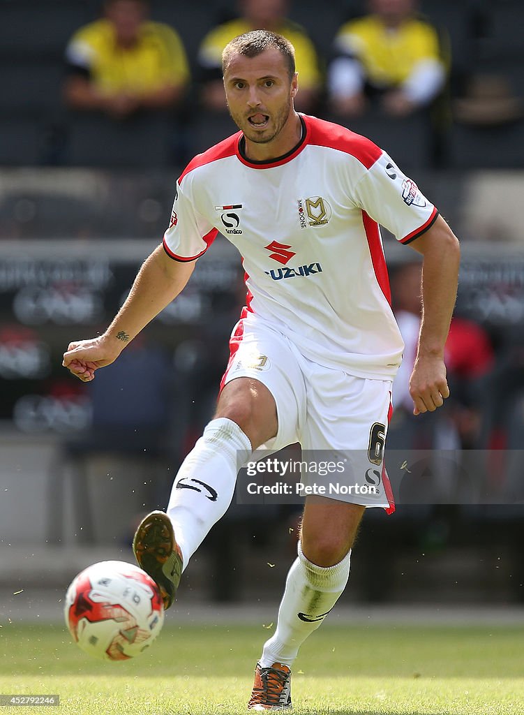 MK Dons v Nottingham Forest - Pre-Season Friendly