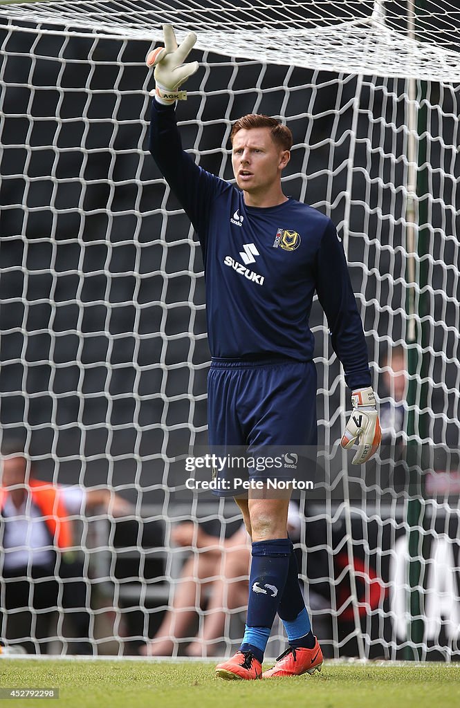 MK Dons v Nottingham Forest - Pre-Season Friendly