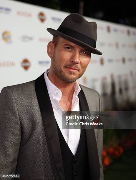 Matt Goss arrives at the 11th annual Maxim Hot 100 Party with Harley-Davidson, ABSOLUT VODKA, Ed Hardy Fragrances, and ROGAINE held at Paramount...
