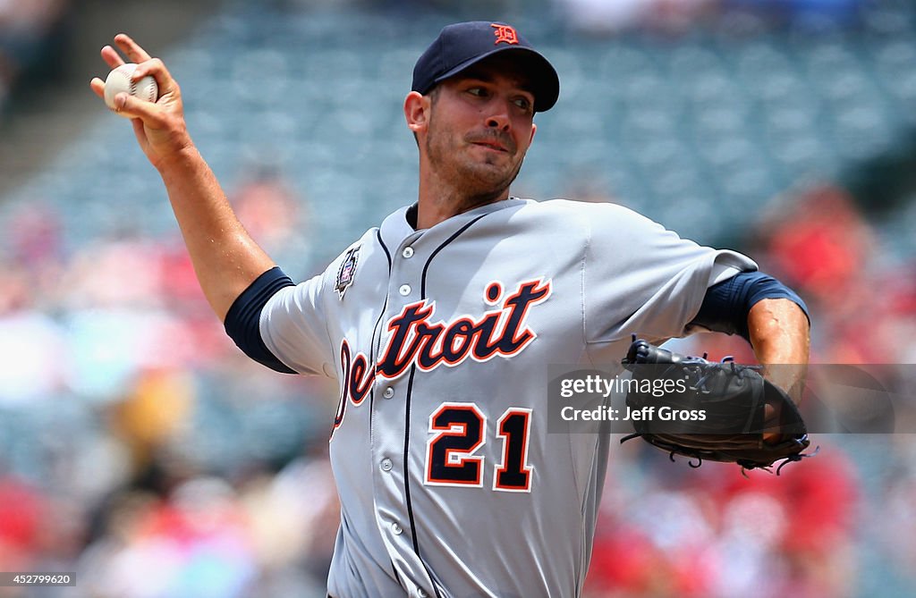 Detroit Tigers v Los Angeles Angels of Anaheim