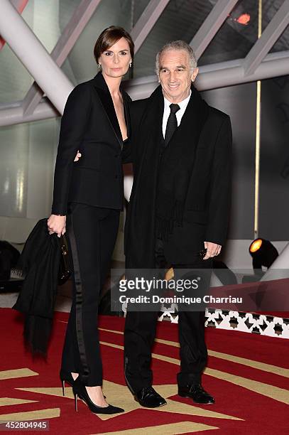 Alain Terzian and his wife Brune attend the 'Like Father, Like Son' premiere during the 13th Marrakech International Film Festival on December 1,...