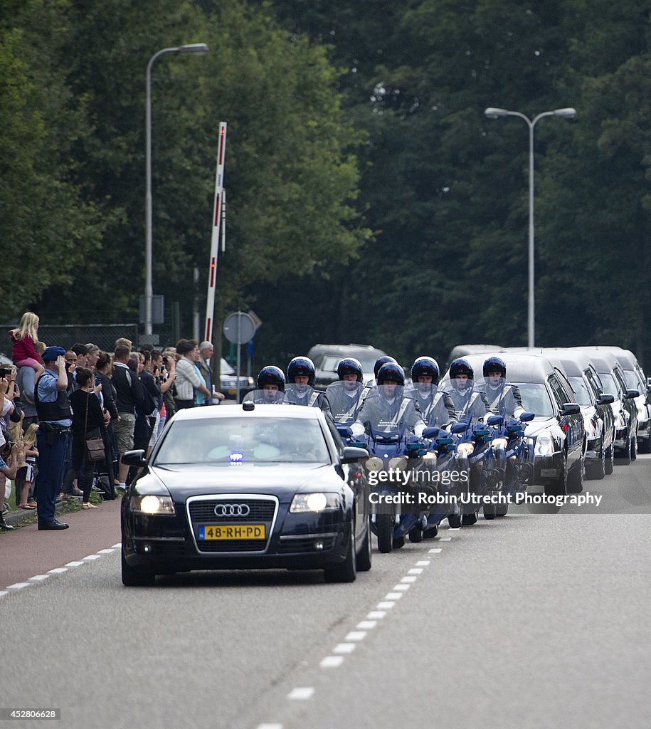 Repatriation Of The Victims From Malaysia Airlines MH17 Crash