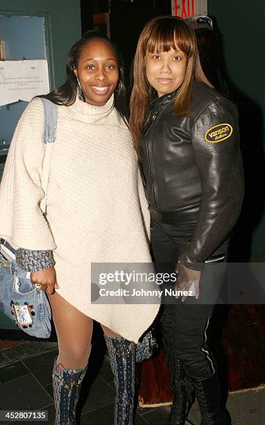 LaTonya Blige-DeCosta and Shaka during Damon Dash Filming State Property 2 at Float - March 26, 2004 at Float in New York City, New York, United...