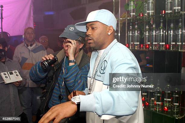 Damon Dash during Damon Dash Filming State Property 2 at Float - March 26, 2004 at Float in New York City, New York, United States.