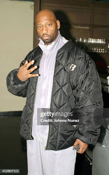 Wop of Ruff Ryders during Damon Dash Filming State Property 2 at Float - March 26, 2004 at Float in New York City, New York, United States.