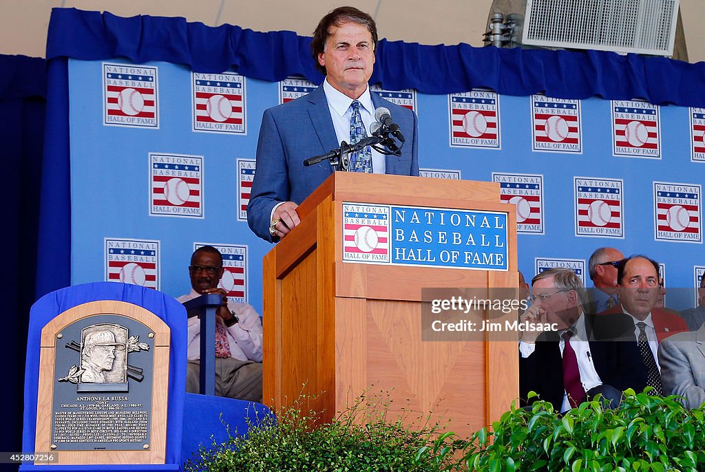 2014 Baseball Hall of Fame Induction Ceremony