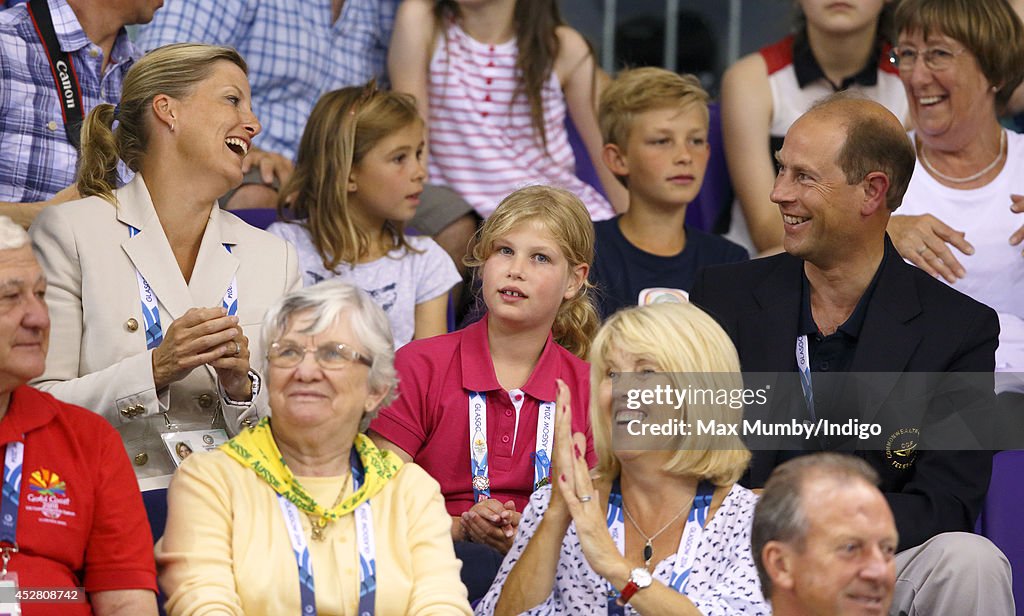 Royal Family & Celebrities At The 20th Commonwealth Games