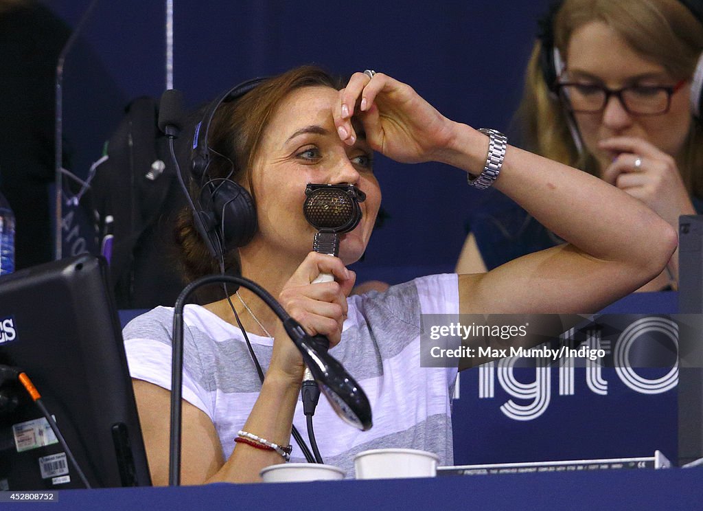 Royal Family & Celebrities At The 20th Commonwealth Games